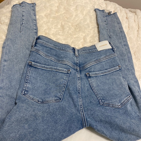 Express Skinny Super High Waisted Jeans